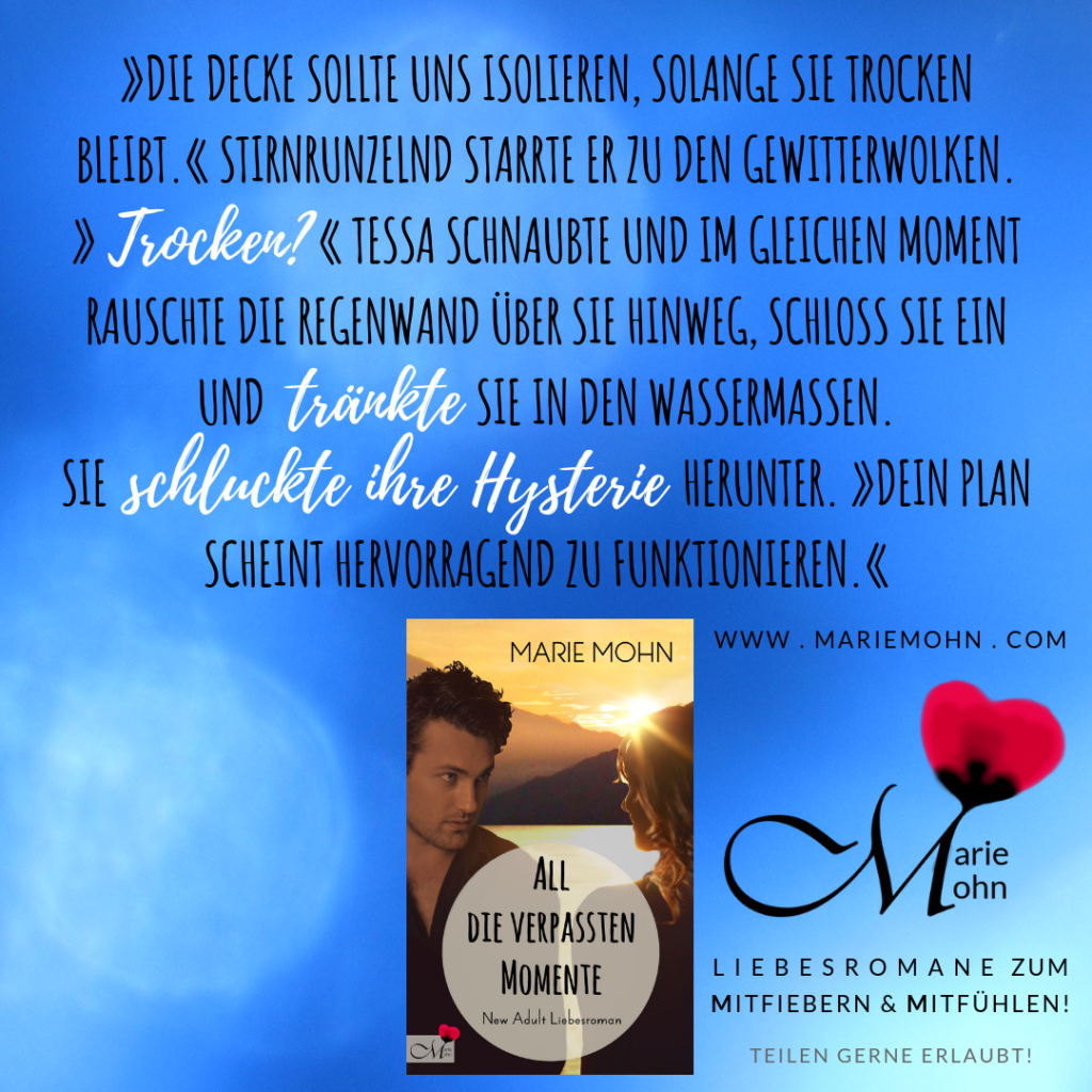 Leseprobe aus dem New Adult Roman All die verpassten Momente